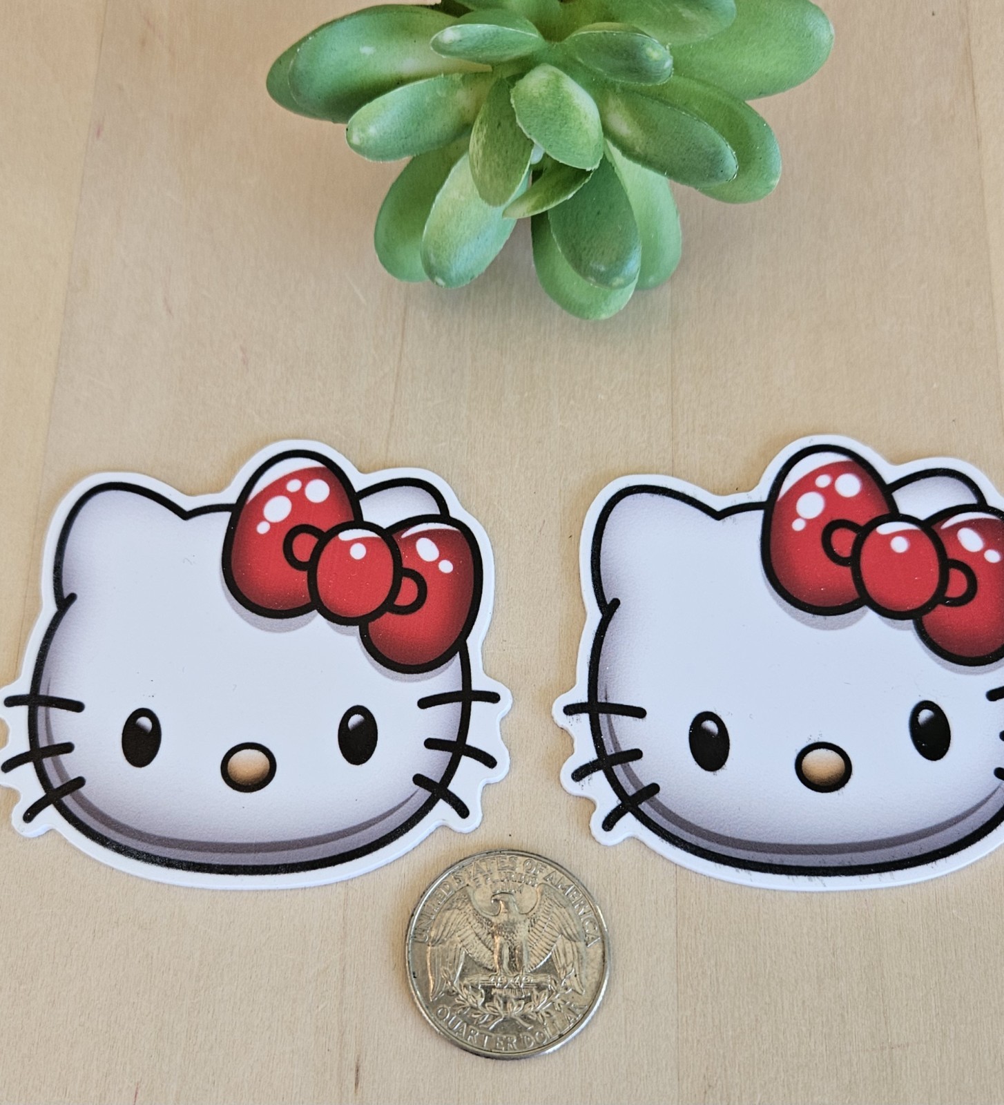 7/8, 1.5 & 3″ (1 YD) Hello Kitty Grosgrain Ribbon Birthday Balloons Rainbows