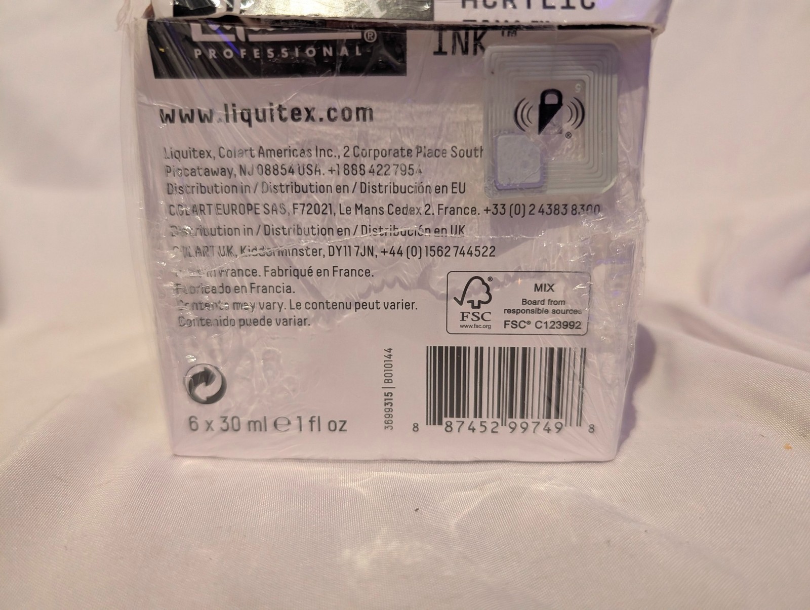 ​Liquitex Professional 3699315 Iridescents Acrylic Ink Set (6 X 30ml) – NEW