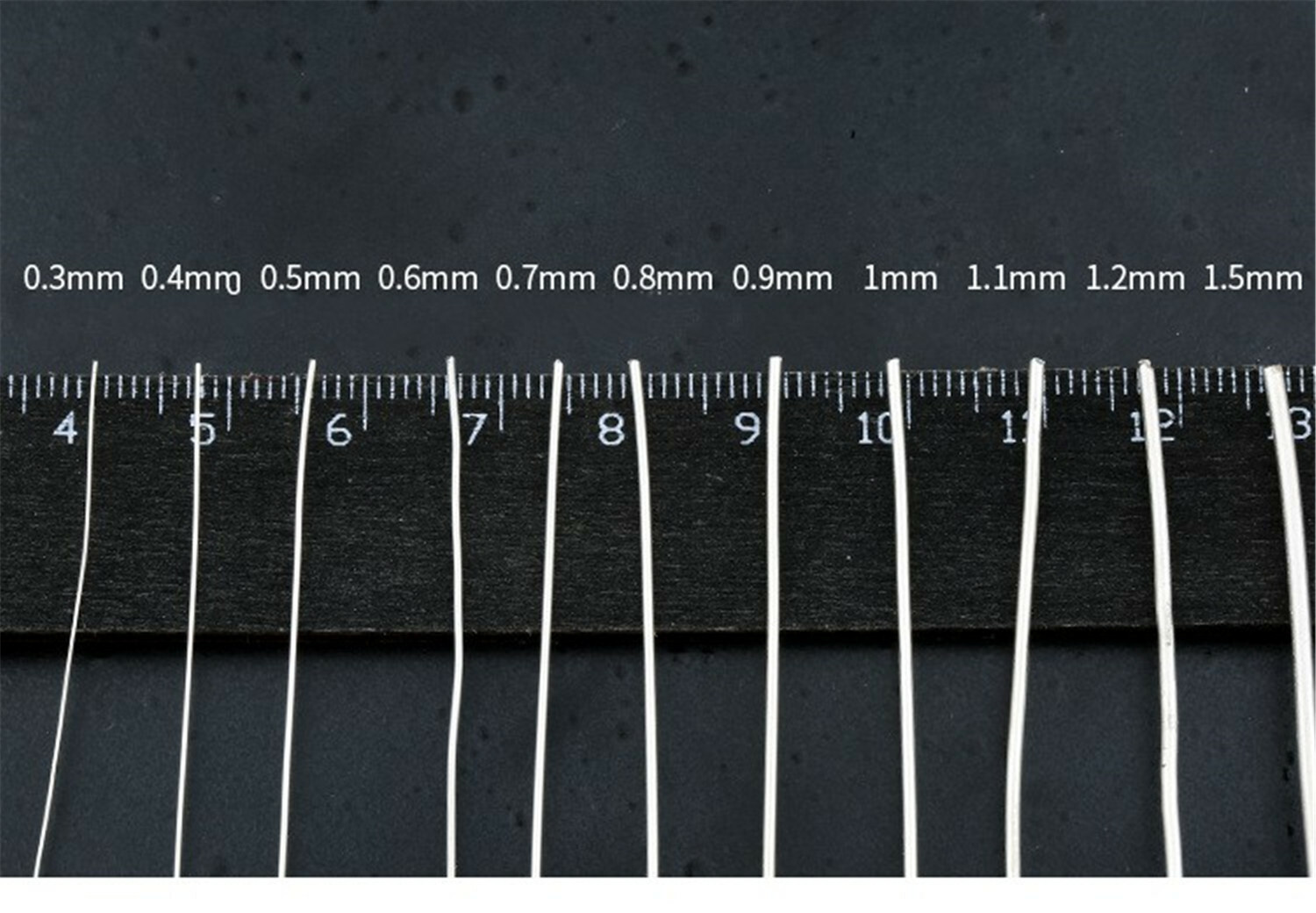 Sterling Silver Wires 925 Silver Round Wires Soft Half Hard Wire 100cm