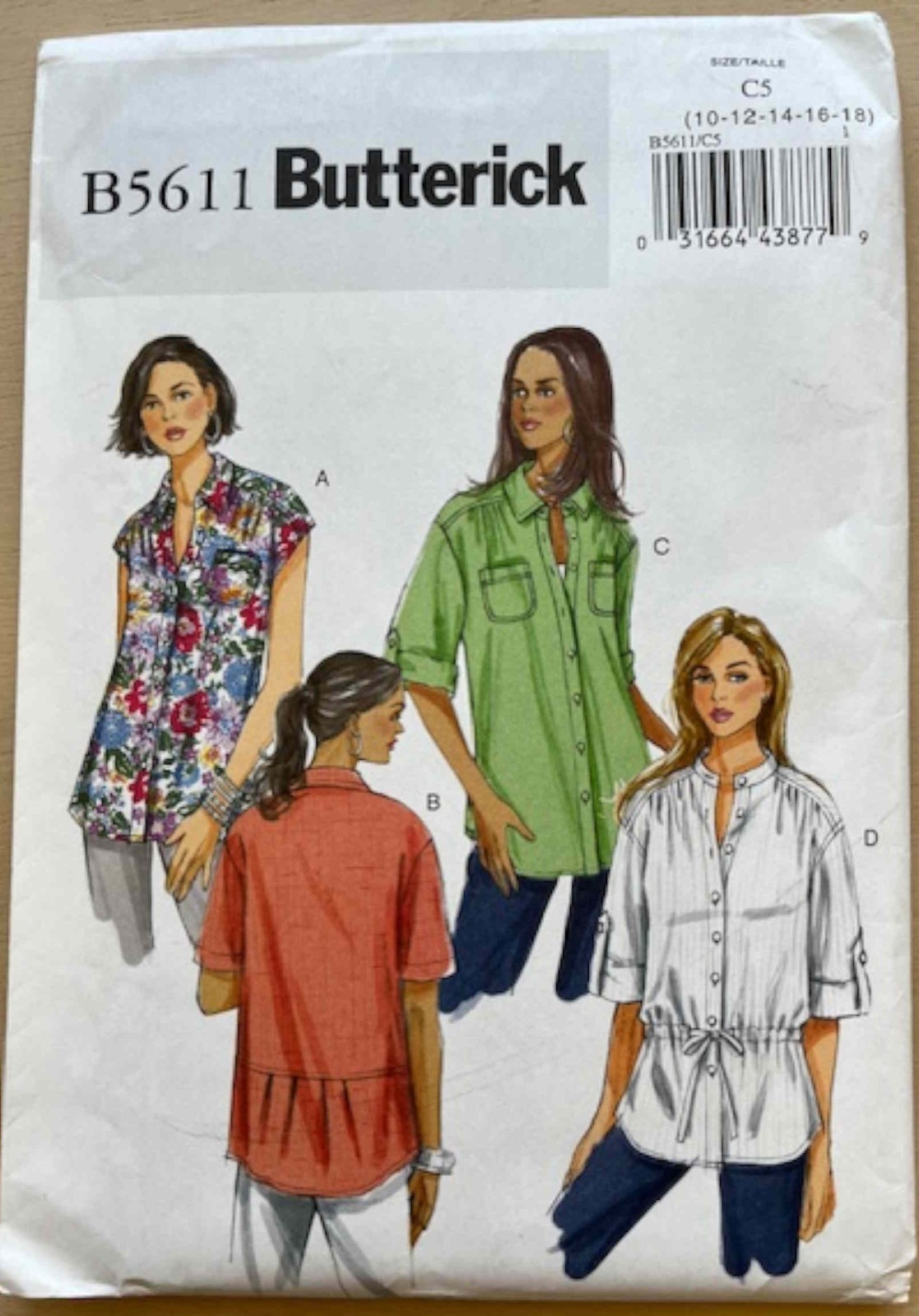 Butterick 3771-6014 Sewing Patterns 4 Designer patterns-see Description
