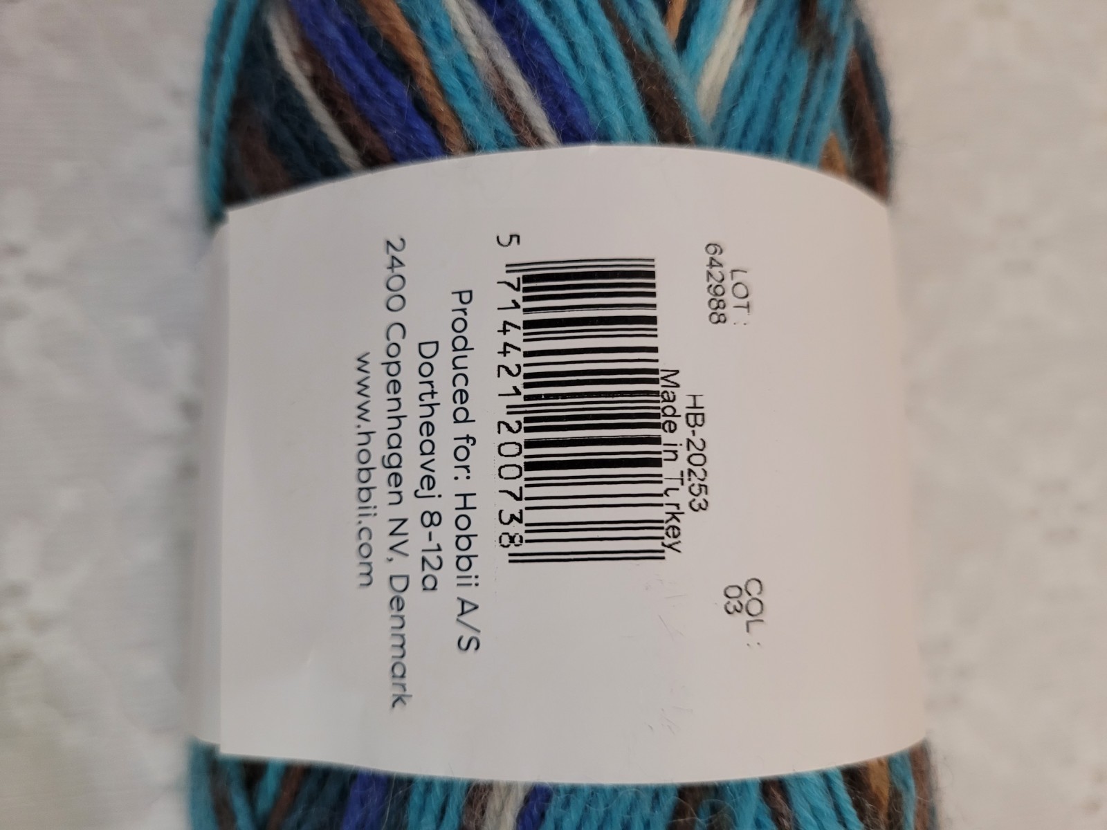 New Super Fine #1 Sock Yarn- Hobbii “Happy Toes” Yarn & FREE New Crochet Hook