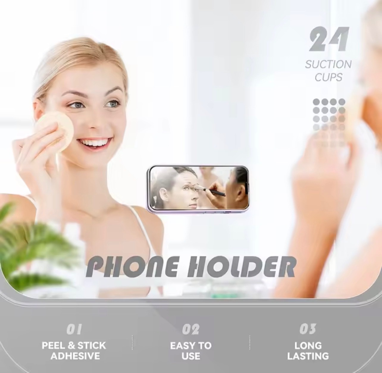 Silicone Suction Phone Case Adhesive Mount