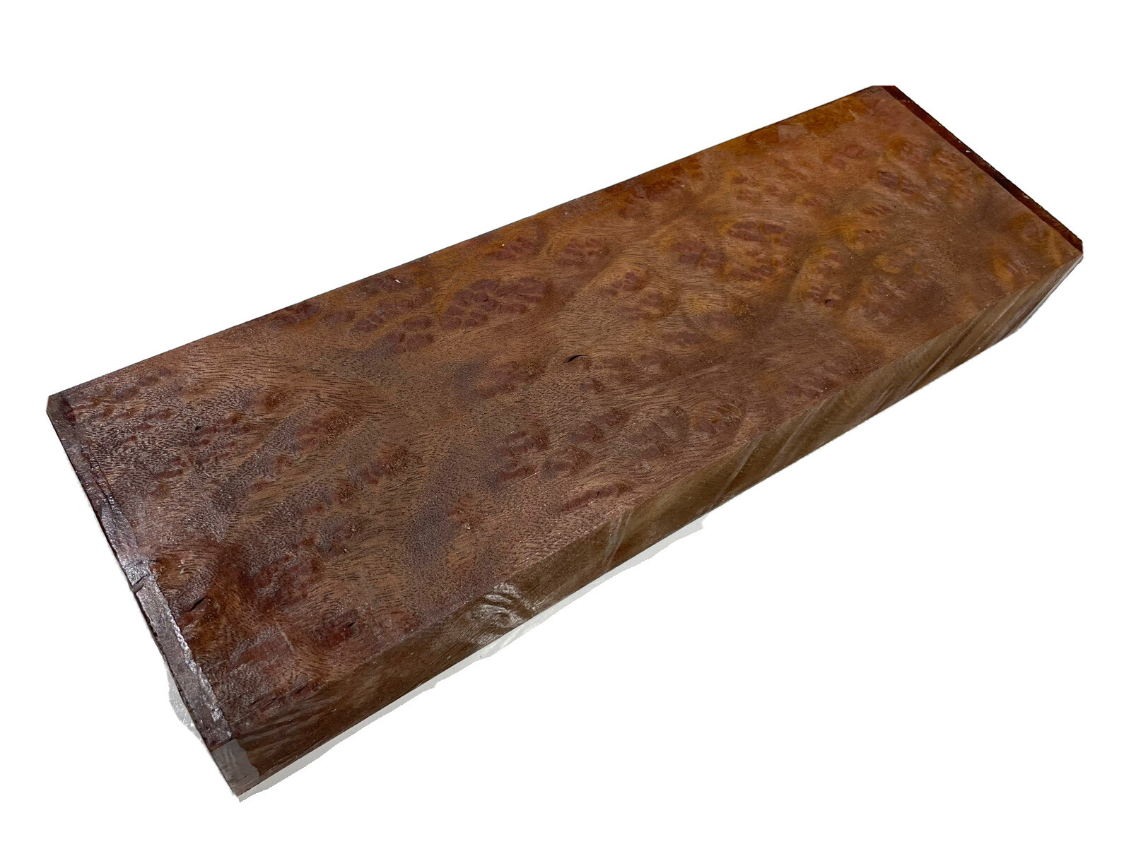 Camphor burl wood insrument block 17-5/8″ x 5-7/16” x 2″ (u95) dried billet