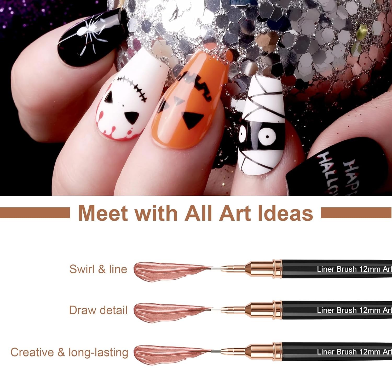 Precision Detail Paint Brush Set for Miniatures & Fine Art