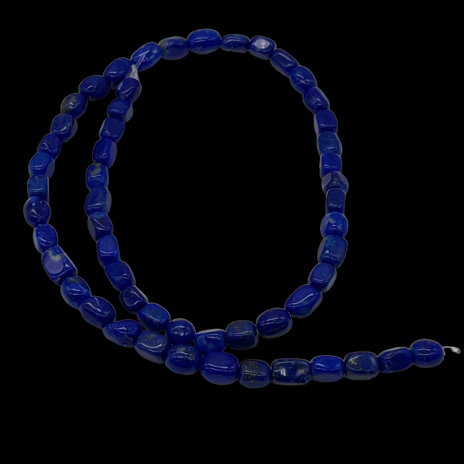 Laps Lazuli Nugget Beads | 7.5×7.5×5 – 7x5x5mm | Blue | 50 Bead Strand |