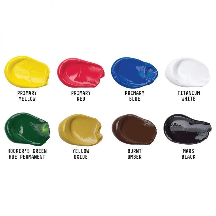 Liquitex Basics Acrylic – Acrylic Starter Box 10 Pc Set