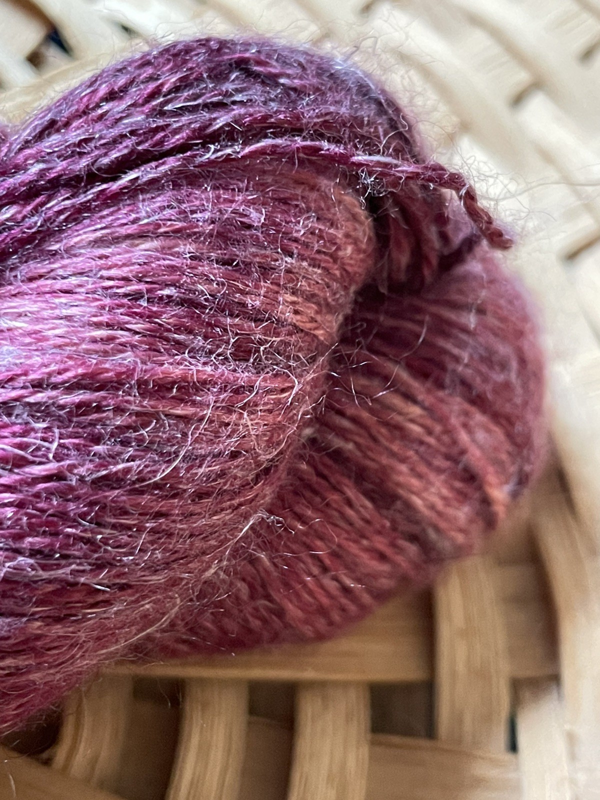 Ginger Twist Studio Sweet Flax 4ply Yarn- Baby Alpaca + Linen + Silk – 1 Hank