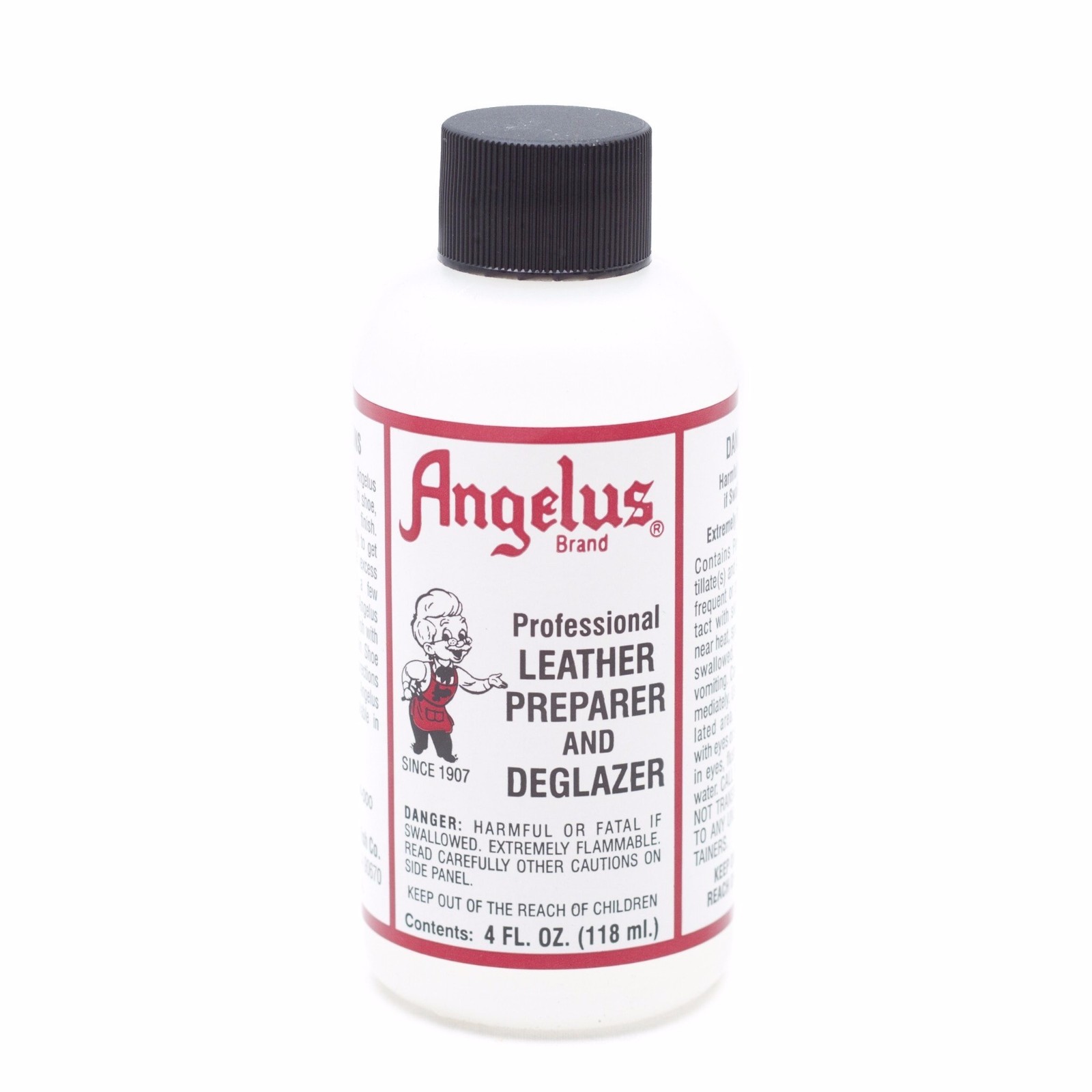 Angelus Professional Leather Dye Preparer & Deglazer 5 Fl. Oz. (147 ml.)