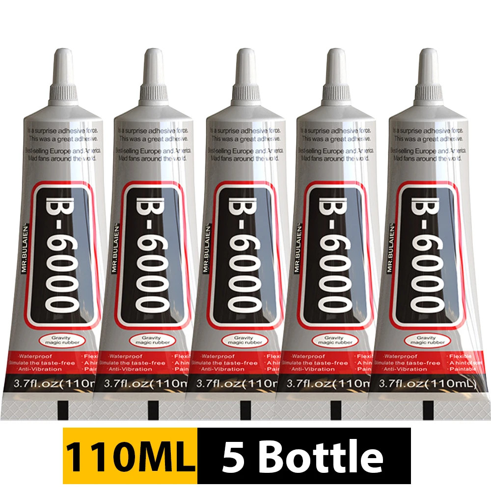 15/25/50/110ML B6000 Super Glue Telephone Mobile Phone Touch Screen Adhesive DIY