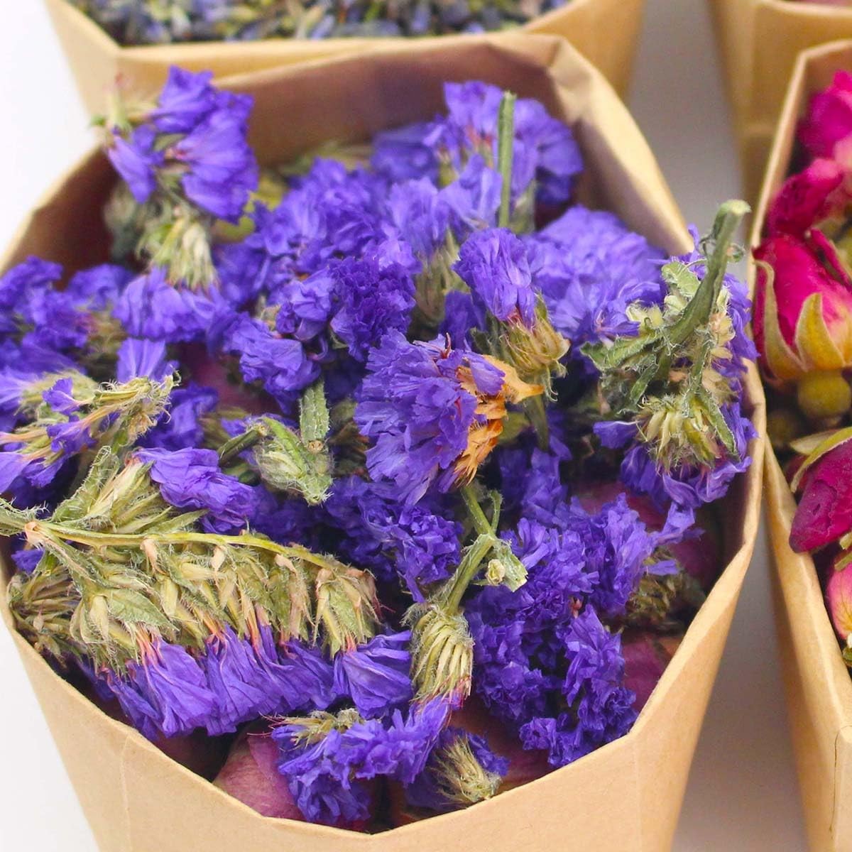 9 Bags Set Dried Flowers – Candle Making Soap DIY Stylea 9 Bags*0.3oz