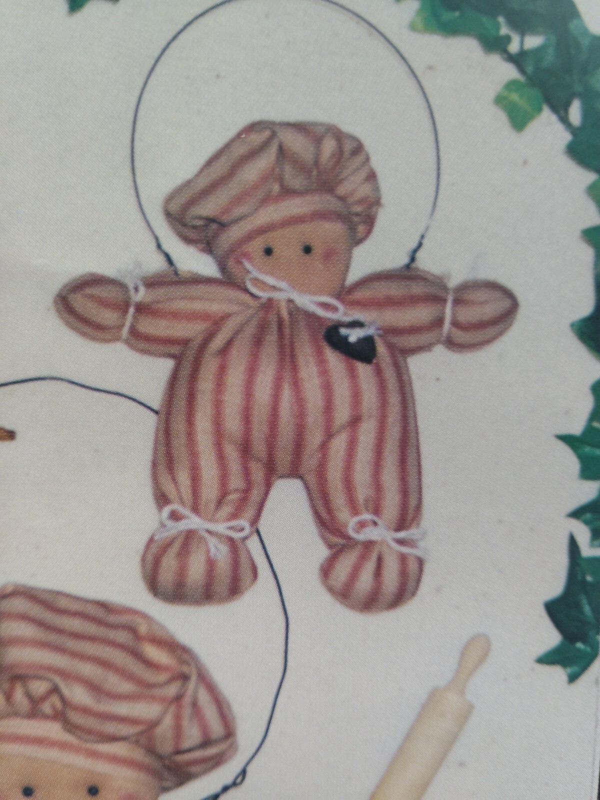 Wire Ornaments Gingerbread Maker Man Craft 154J Pattern Goodies From Grandma