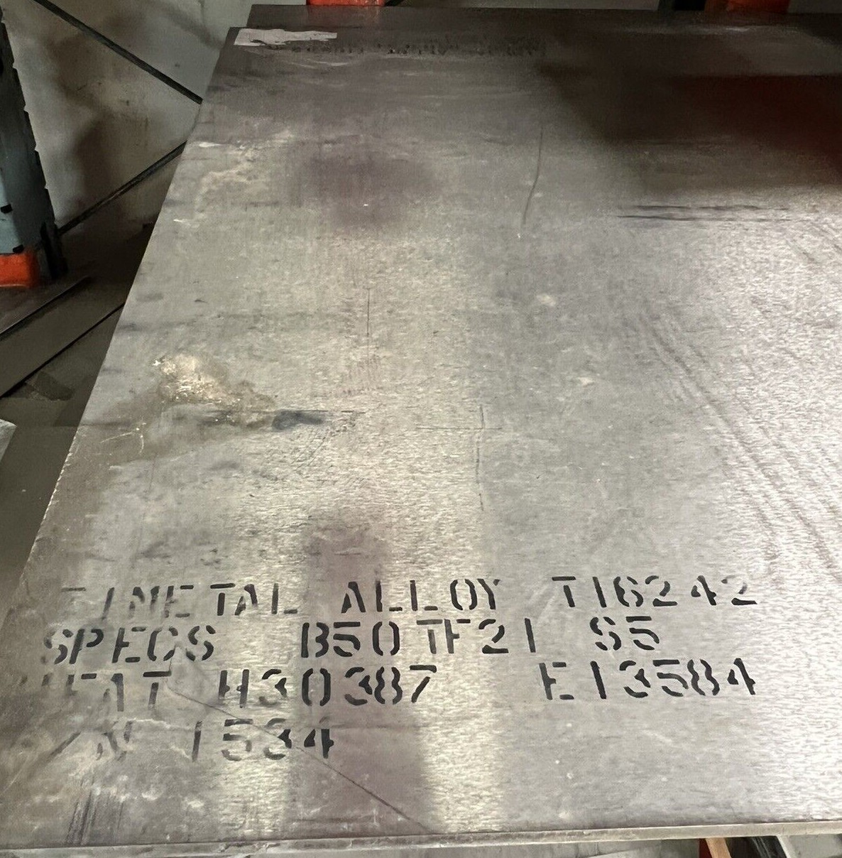 Titanium 6-2-4-2 Plate 24″ x 42″ x .360″