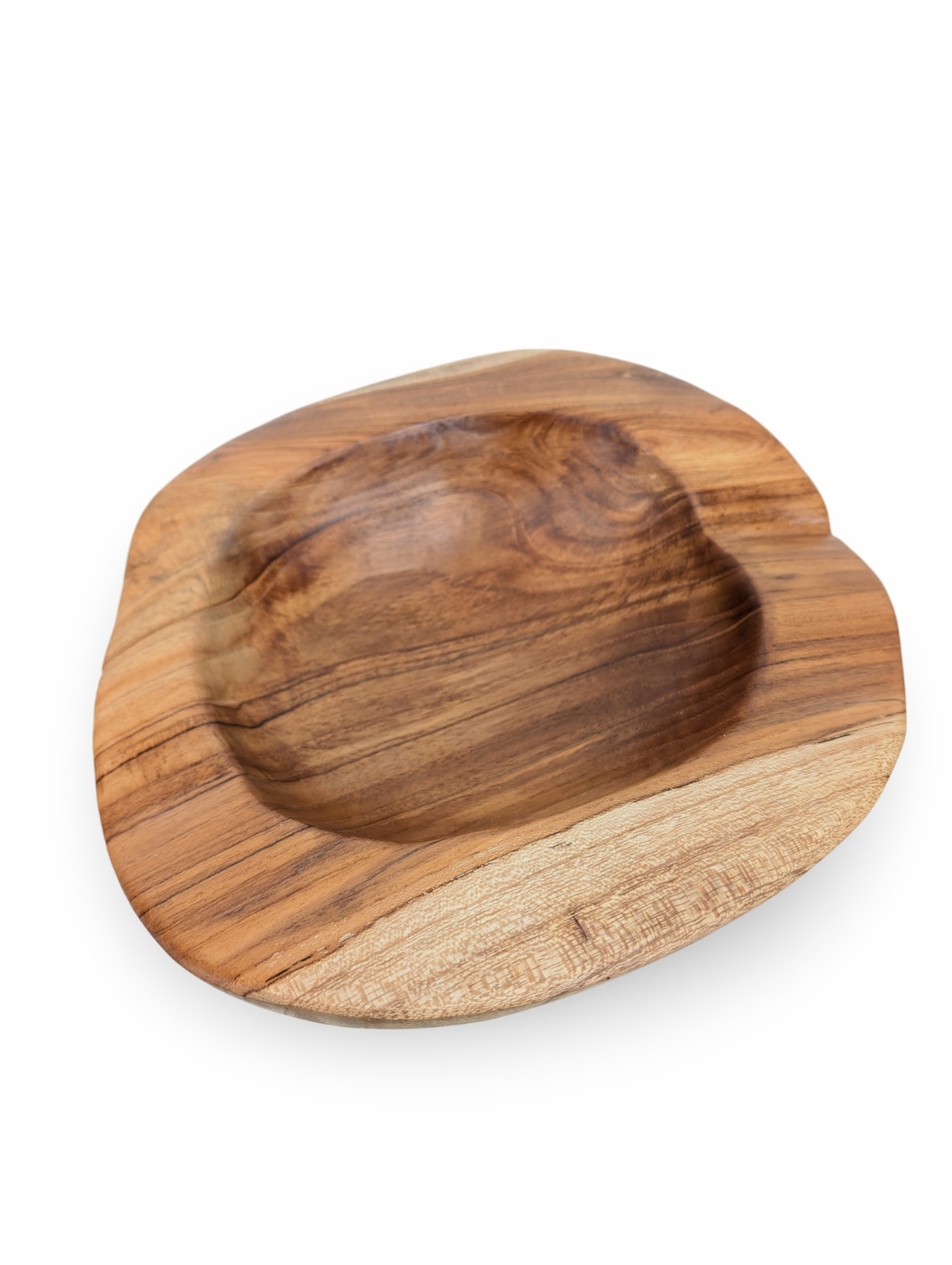 ORGANIC WOOD BOWL, ORGANIC WOOD BOWL, Natural Shape Bowl, Wood Centerpiece Bowl
