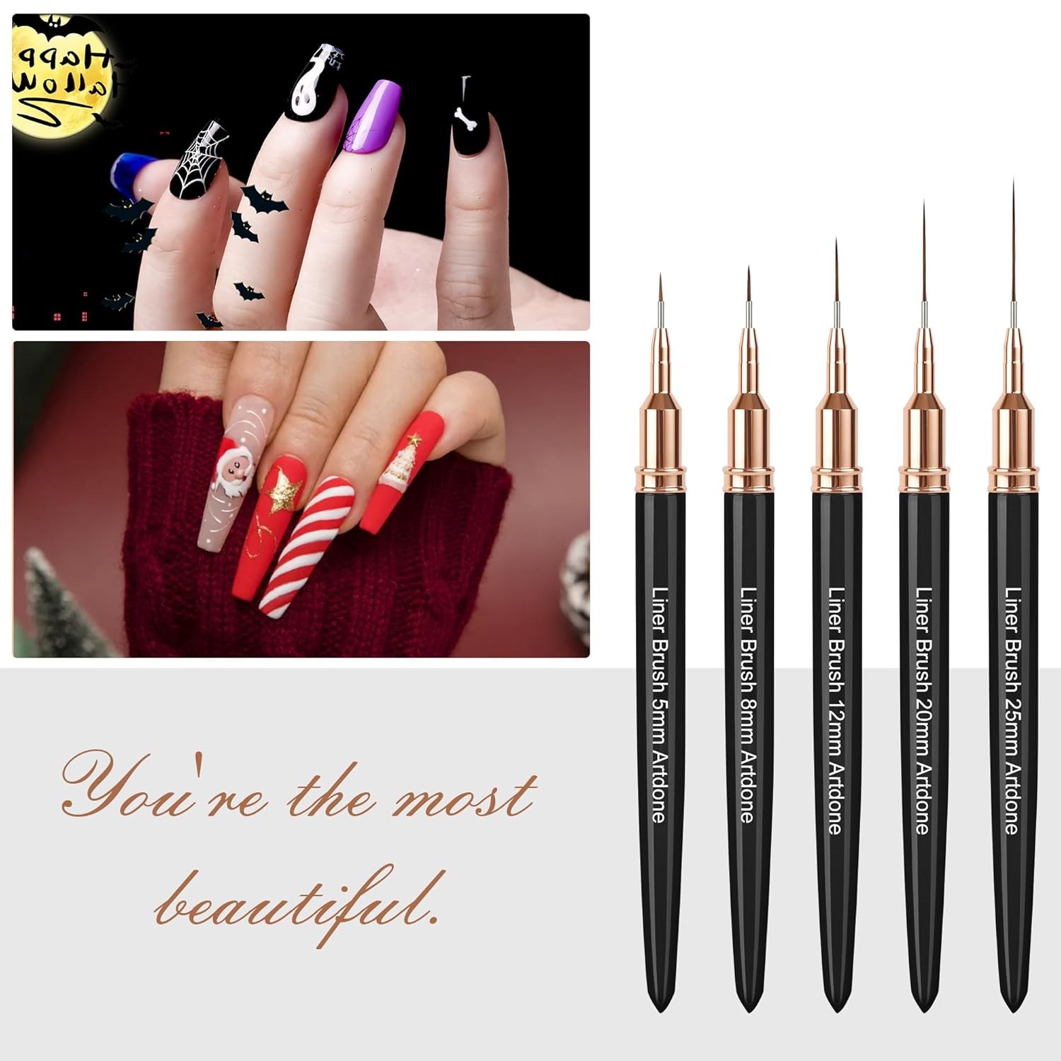 Precision Detail Paint Brush Set for Miniatures & Fine Art