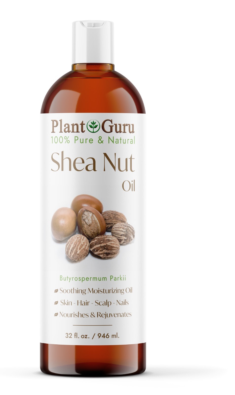 Raw African Shea Butter Oil 100% Pure Unrefined Natural 2 oz. to Gallon