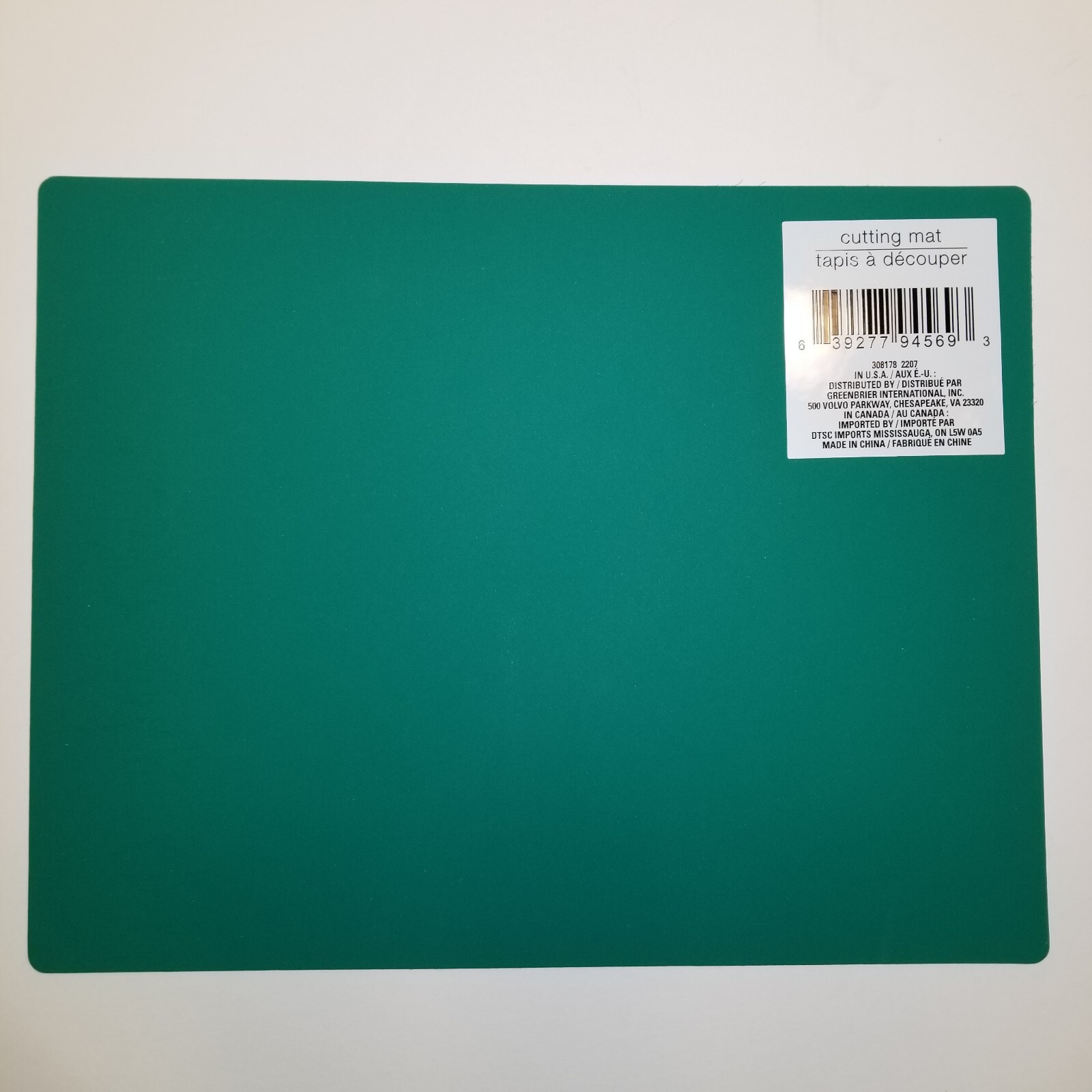 Cutting Mat 8″ X 6″, 30-60-90 Degrees, Green New