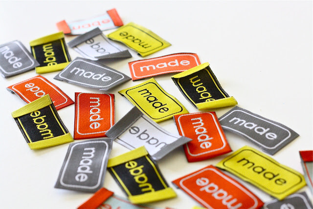 1000pcs Custom Woven labels, Clothing labels Tags, Customized