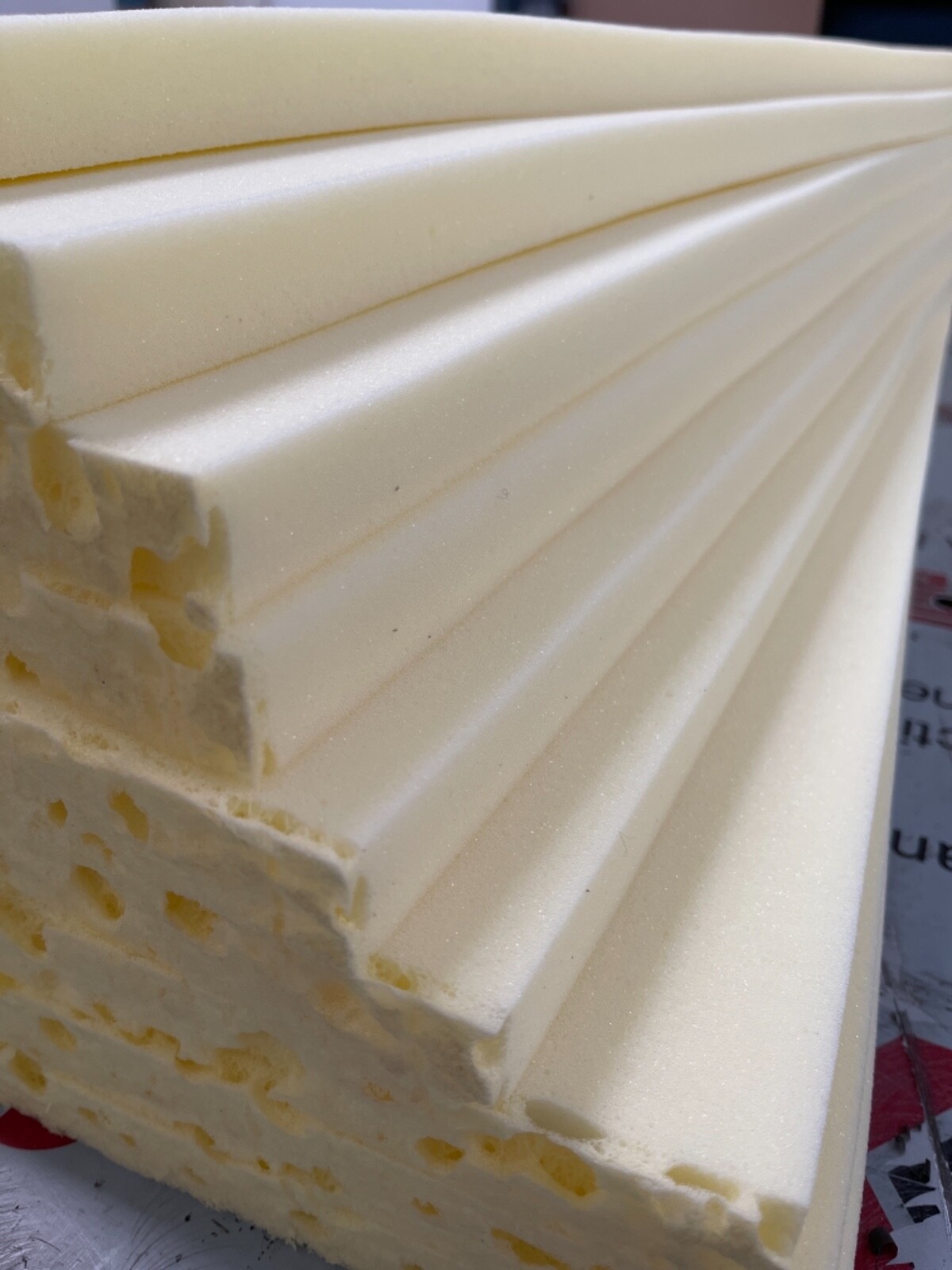 HR-40 High-Resilience High-Density Foam Sheet Firm Made in USA