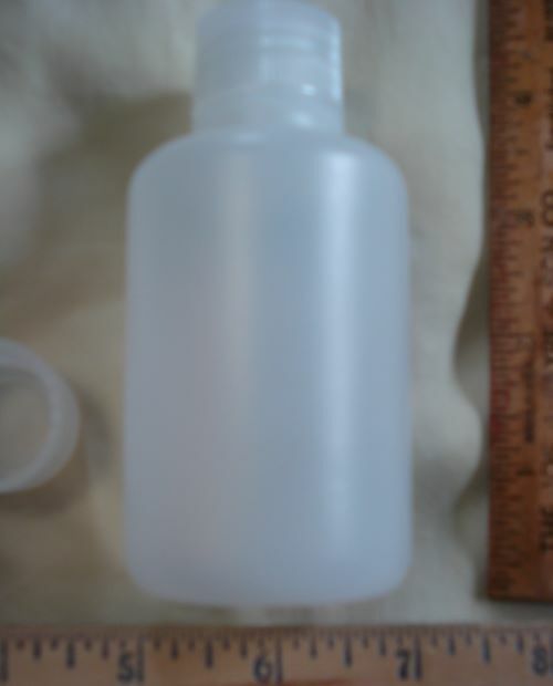 125ml (~4oz) Wheaton HDPE Plastic Bottle with Lid