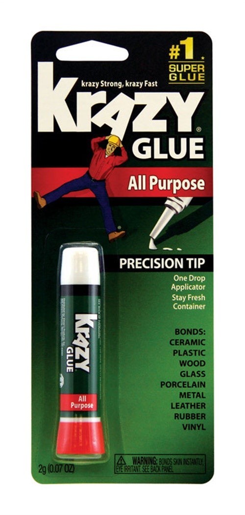 Krazy Glue KG58548R All Purpose Adhesive Glue 0.07 oz. (Pack of 4)