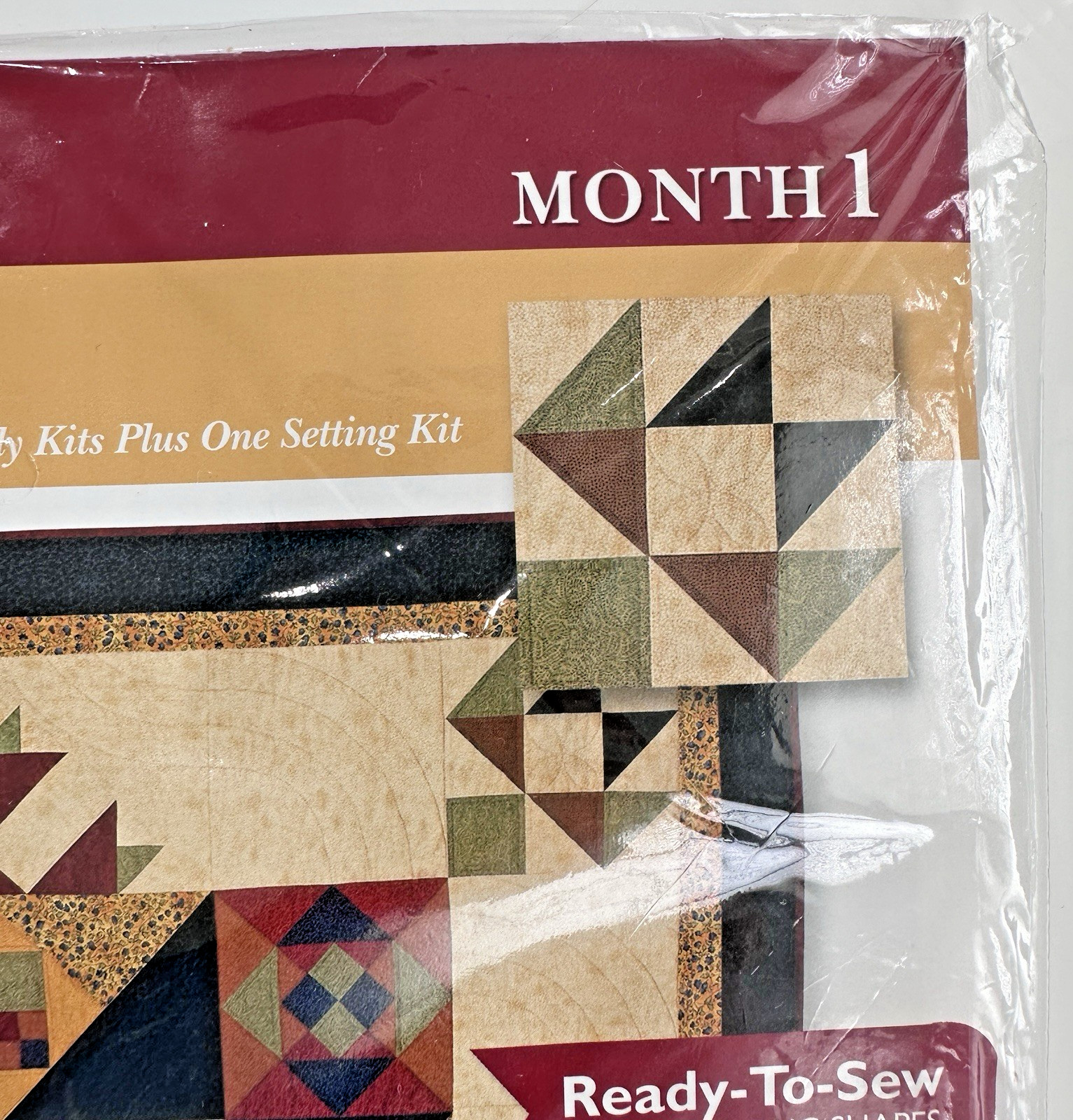 JOANN Fabrics Quilt Block of The Month “Countryside Cottage” LOT – MONTHS 1,3,4