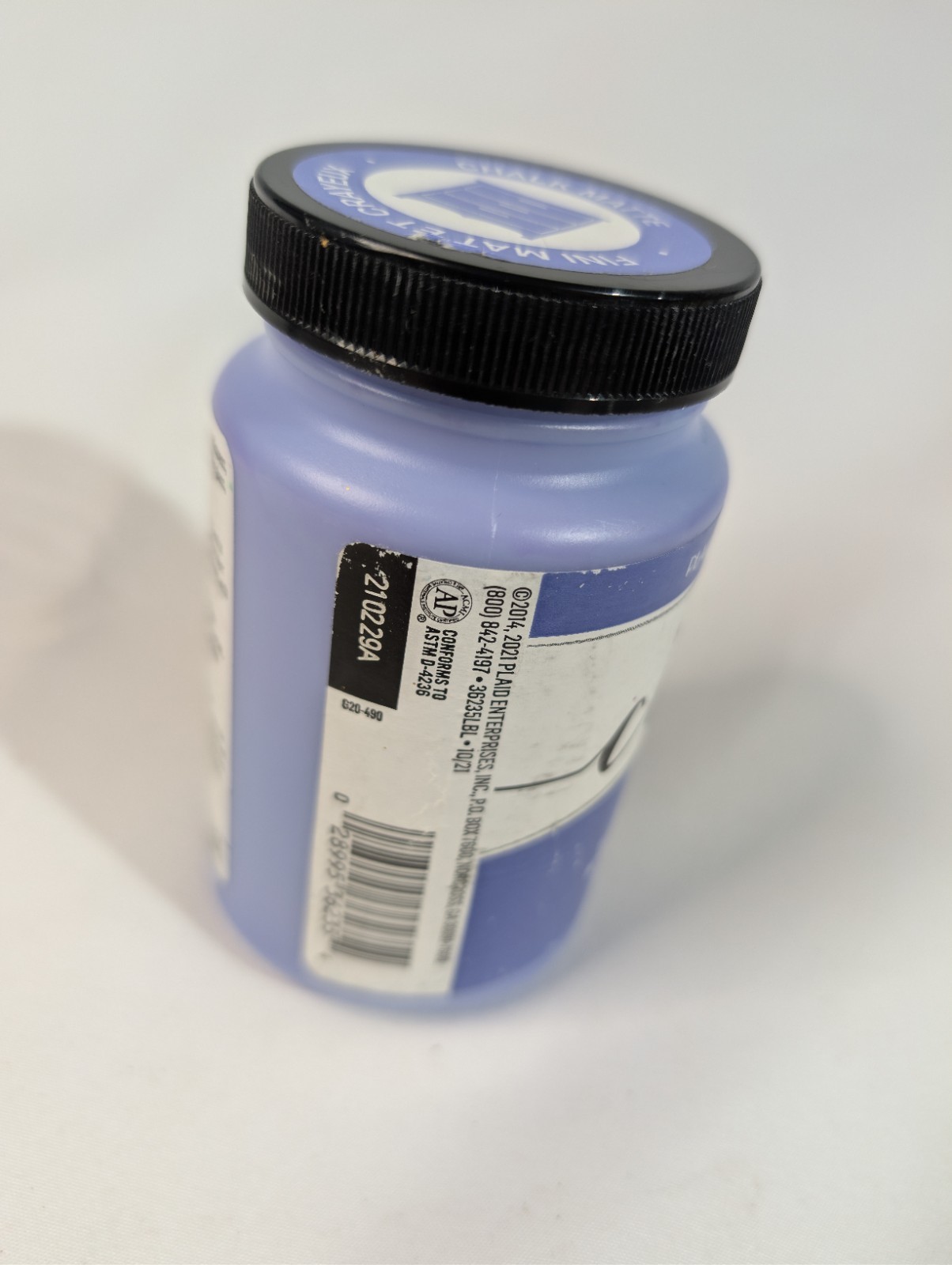 Assorted Home Décor Acrylic Chalk Paint For Crafts, Blue Radiance 8 fl oz Ult…