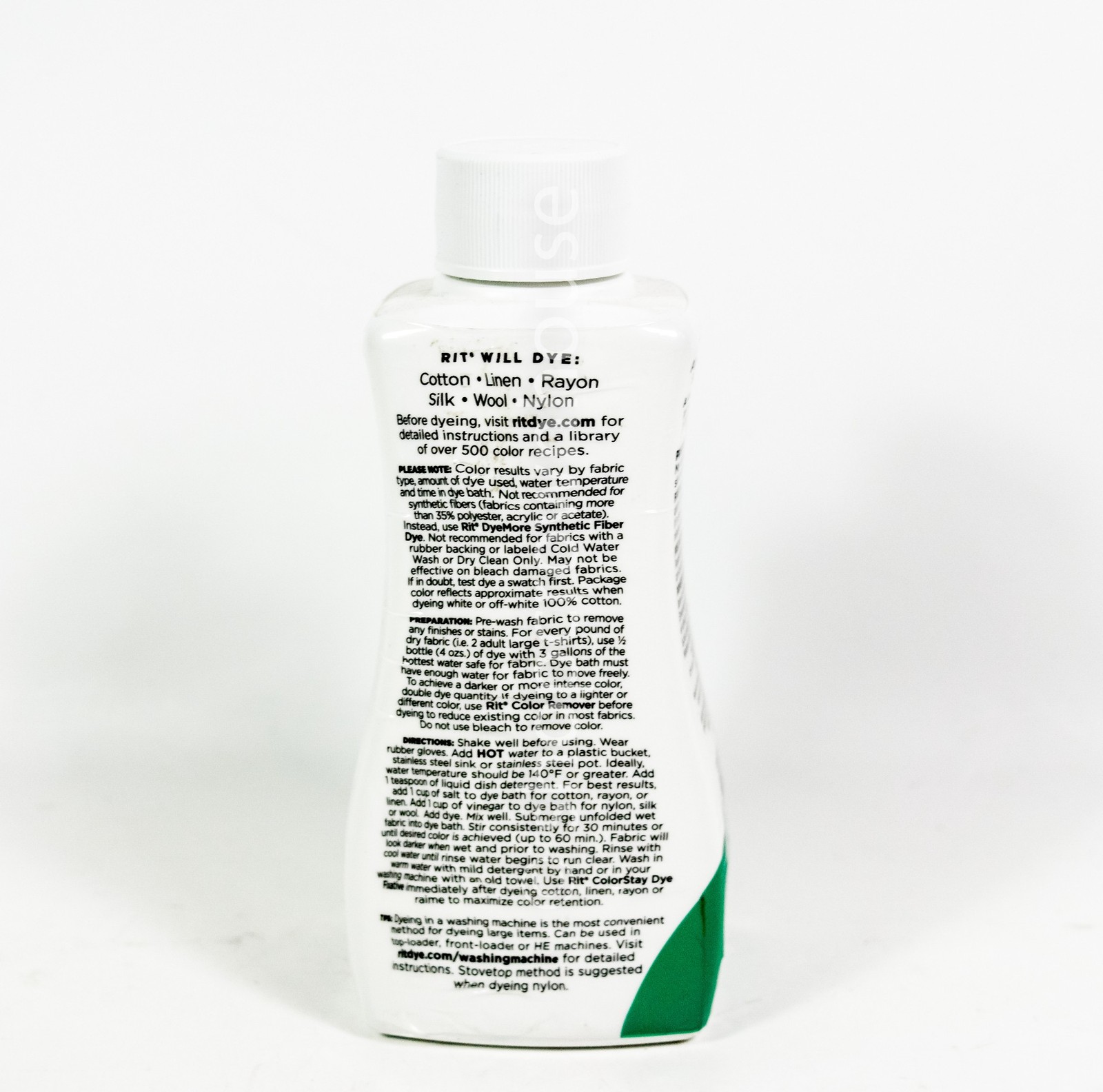Rit Liquid Dye All Purpose Fabric Color 8 fl oz – EMERALD GREEN