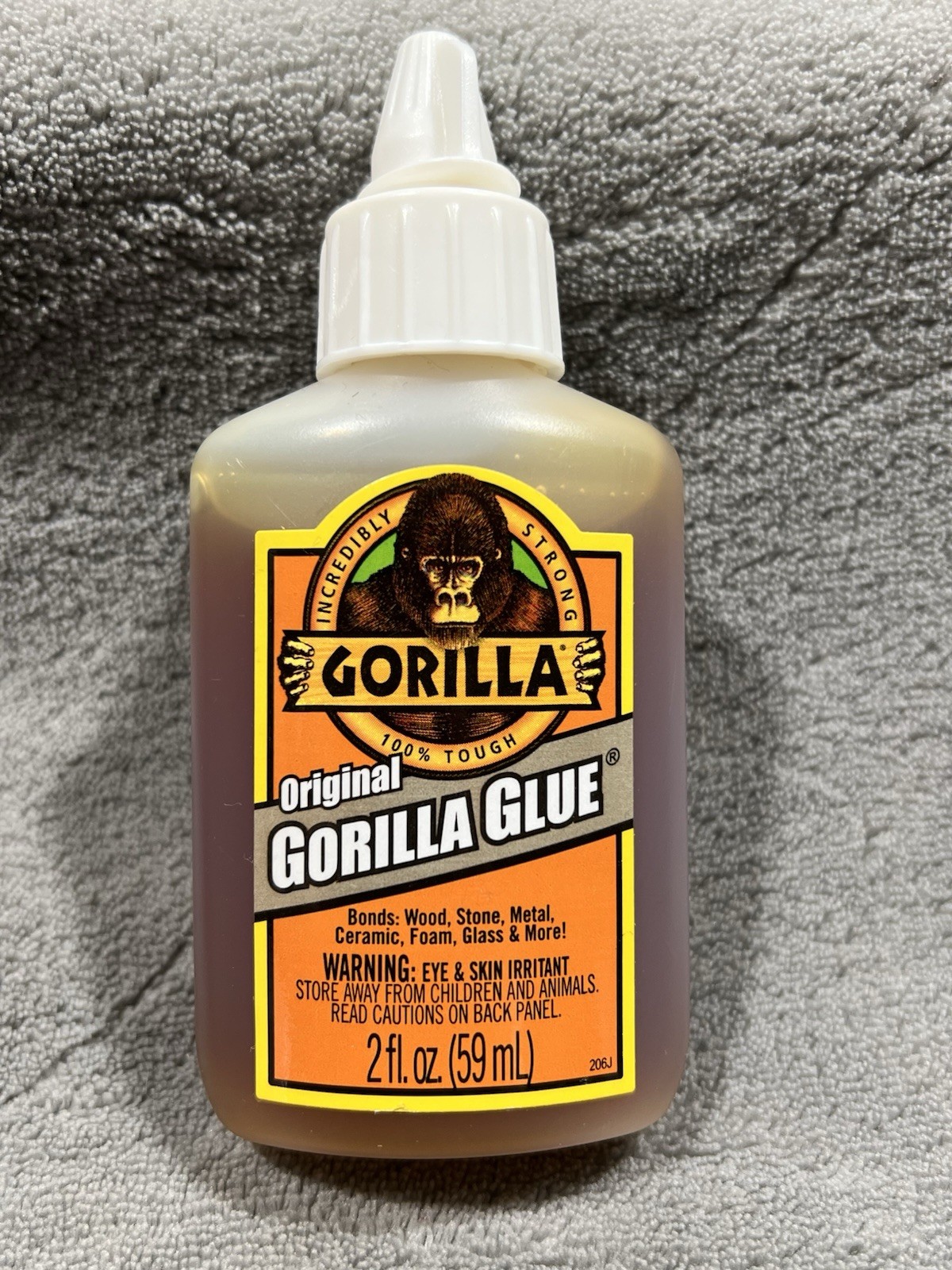 GORILLA GLUE ORIGINAL Multi-Purpose Waterproof Adhesive 2oz. Pack of 2