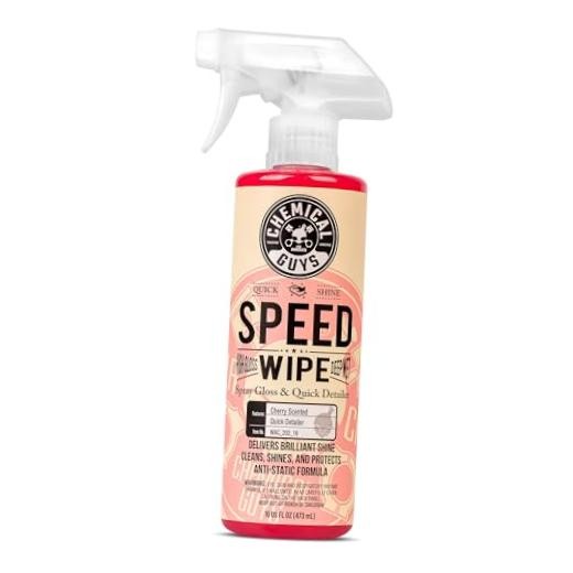 , Speed Wipe Quick Detailer Spray, High Gloss Shine, 16 oz 16 Fl Oz (Pack of 1)