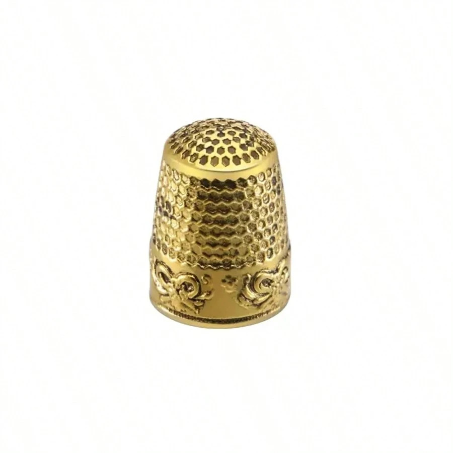 1PC Metal Sewing Thimble Finger Protector Hand Stitching Quilting Sewing Tool US