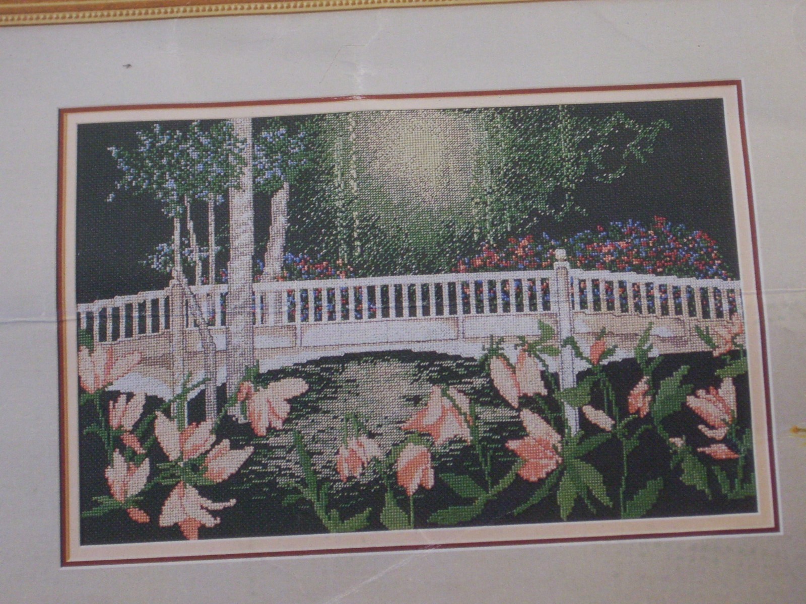 Nature’s Way Bridge Design By David Nichol Counted Cross Stitch Kit Garden