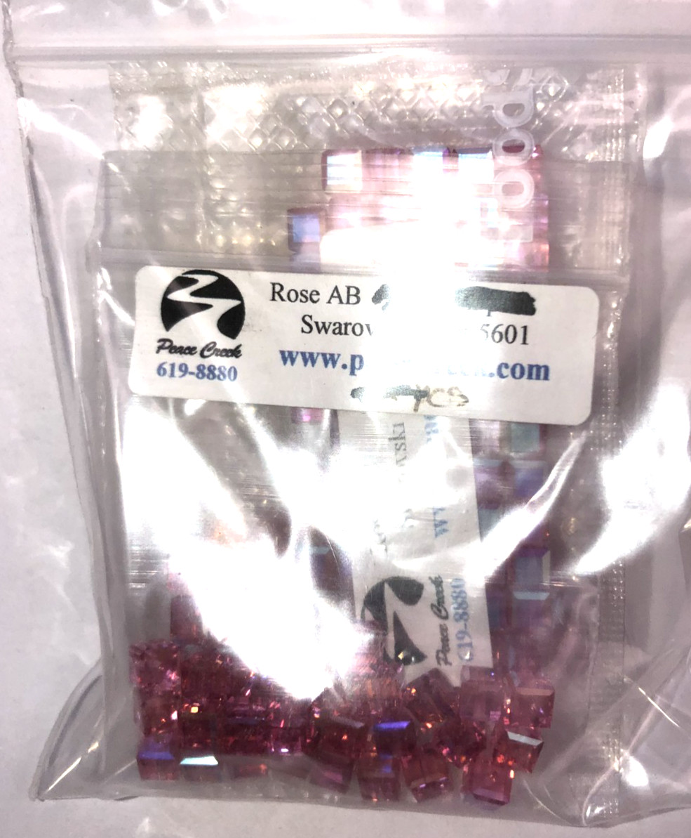 Swarovski Crystal 4mm Rose AB #5601 (144 pcs)