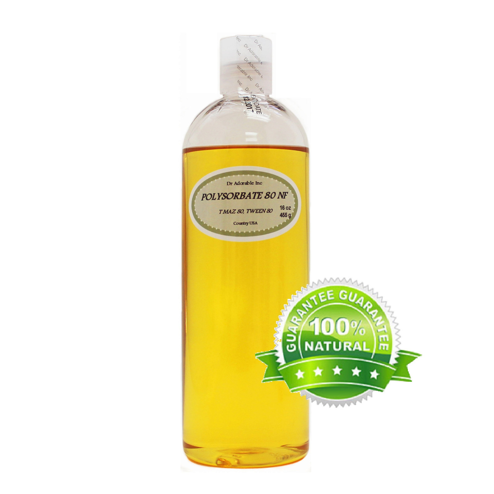 PURE POLYSORBATE 80 T MAZ 80, TWEEN 80 2 OZ 4 OZ 8 OZ 12 OZ 16 OZ to 1 GALLON