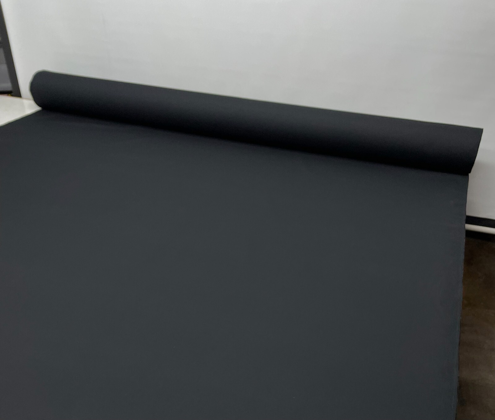 POLYESTER COTTON RIP STOP BLACK APPAREL CRAFT 4.2oz FABRIC BY 1/2(0.5) YARD 67″W