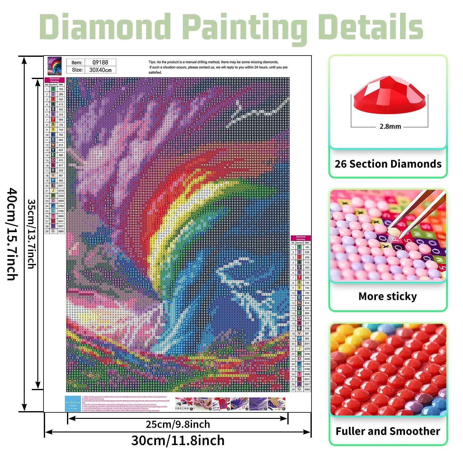 Tornado Diamond Painting Kits for Adults,Tornado Diamond Art Kits for Adults, DI