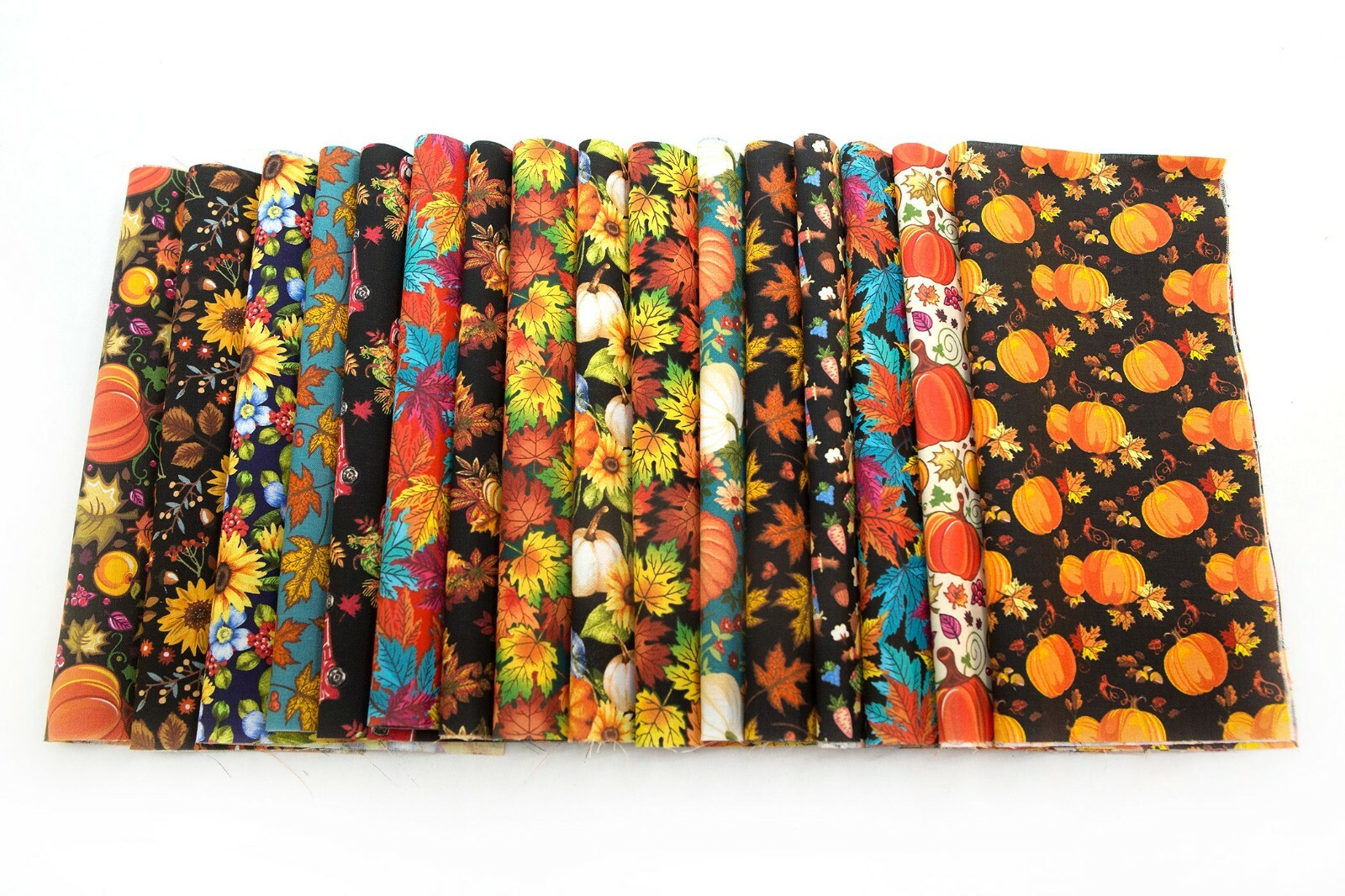 96 piece Harvest Fall Autumn pre cut charm pack 5″ squares 100% cotton fabric qu