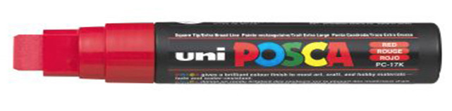 UNI POSCA PC-17K MARKER PENS – 7 COLORS AVAILABLE