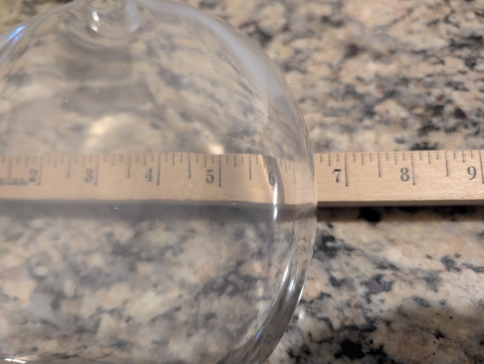 LARGE CRAFTERS CLEAR GLASS CORK STOPPER BOTTLE DIY 15.9 OZ
