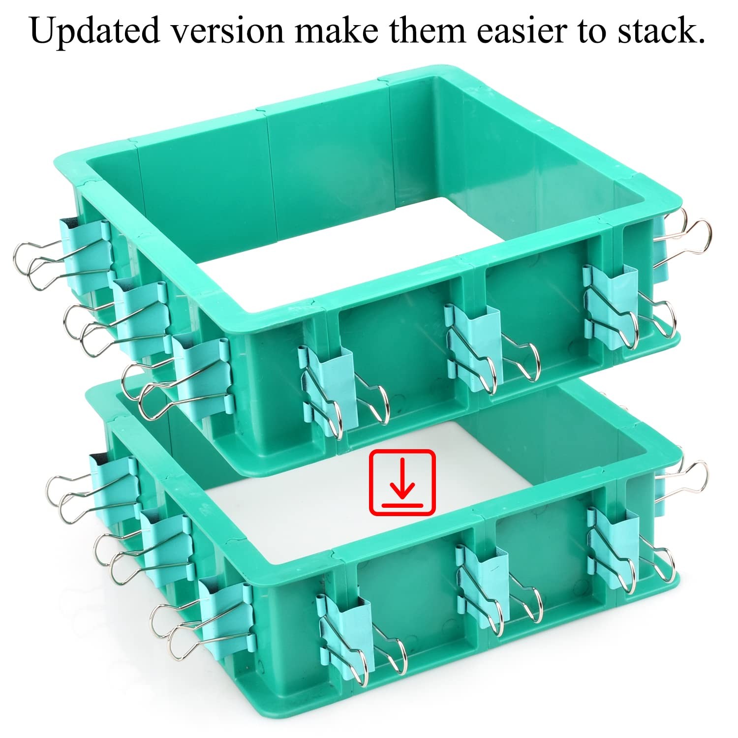 Adjustable Mold Housing Kit for Silicone Mold Making – Leak-Proof Plastic Frame