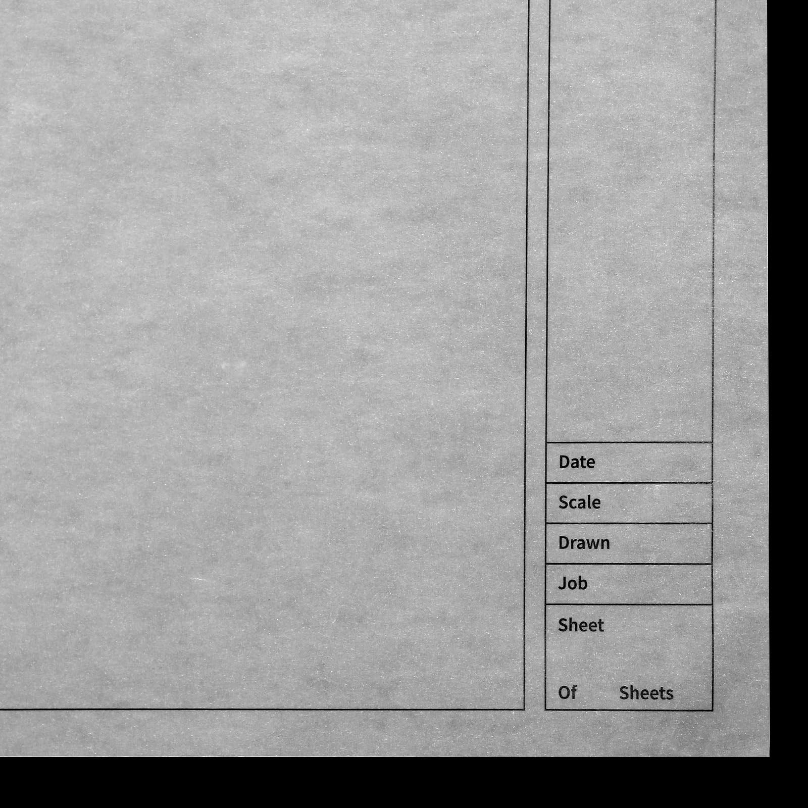Gilprop 10 Sheets Architectural Vellum Paper 24 x 36 Inch Drafting Vellum Tra
