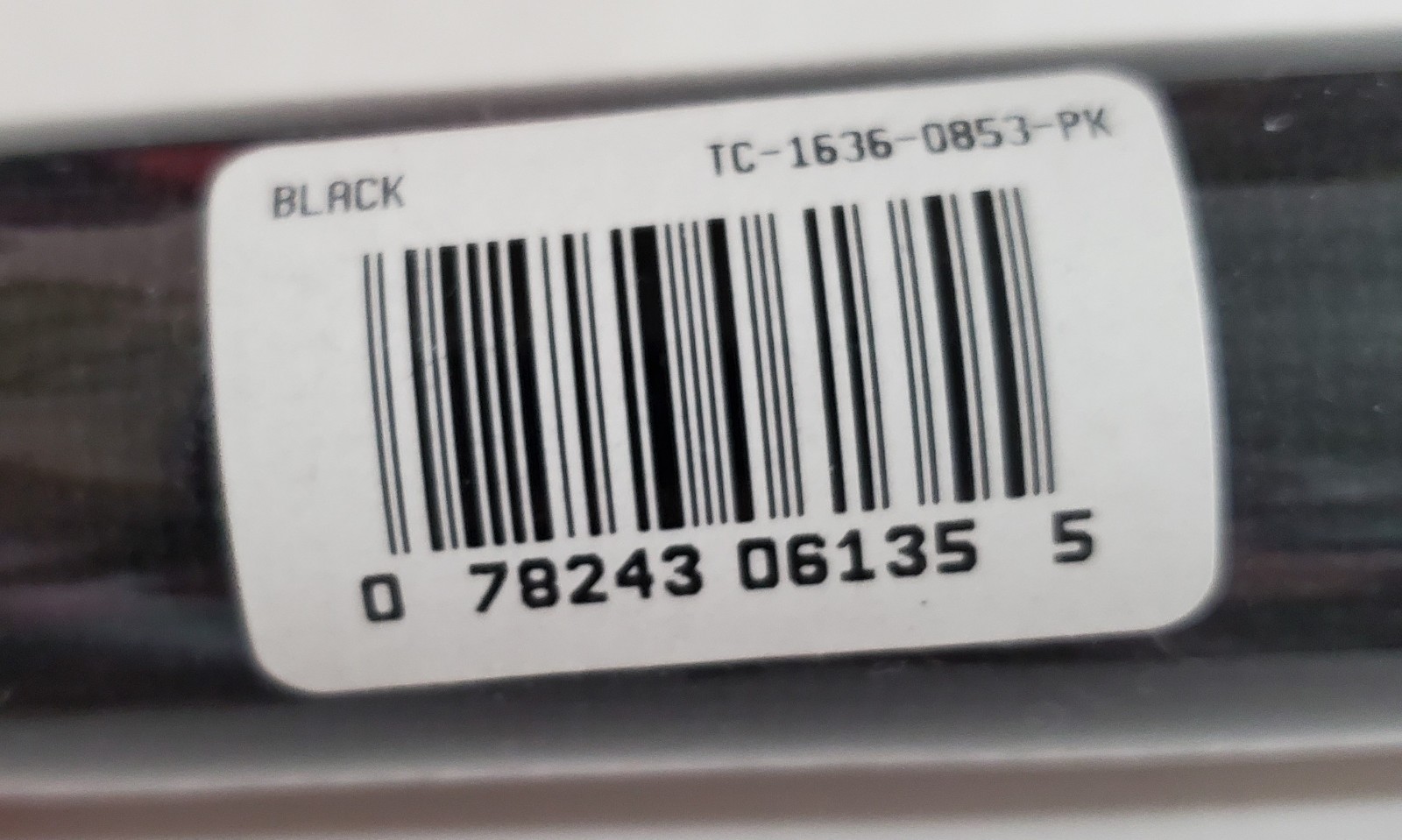 Charles Craft 15×18 Classic Reserve 16 count black Aida fabric-unused in a tube