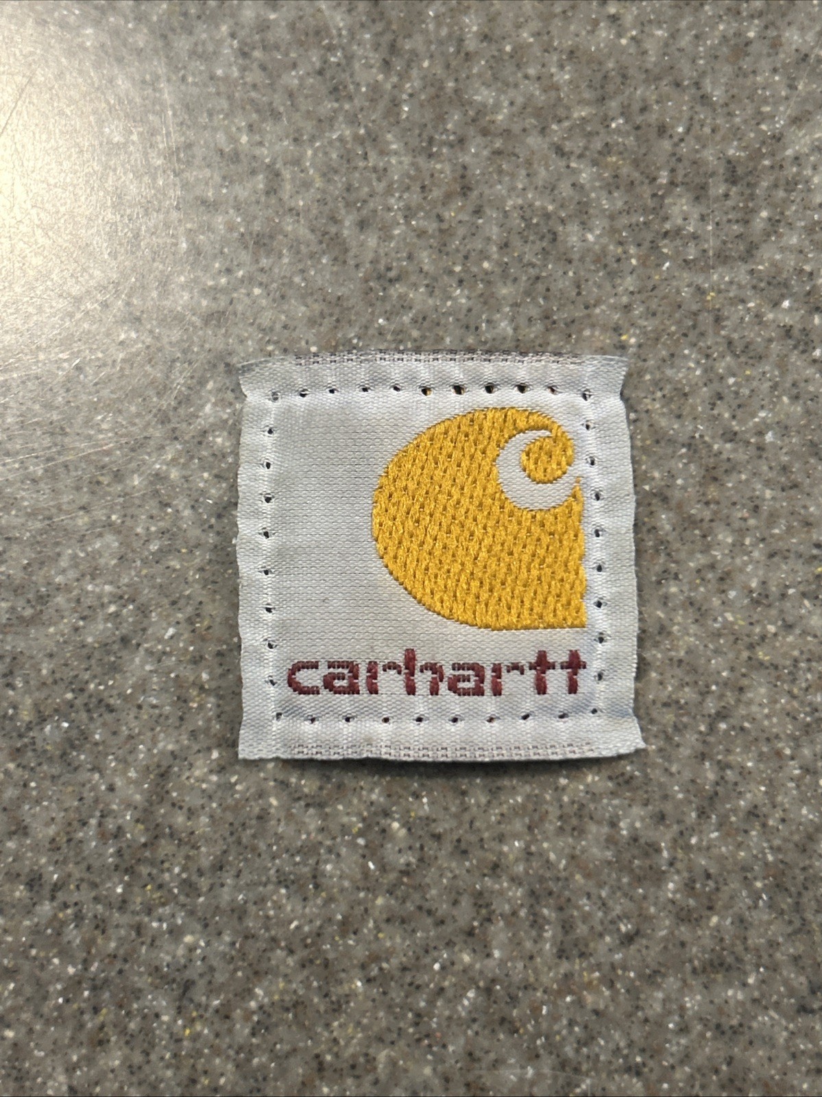 Carhartt Fabric Tag Patch Sew Stitch On LOGO PATCH 100% AUTHENTIC 1 1/4×1 1/4”