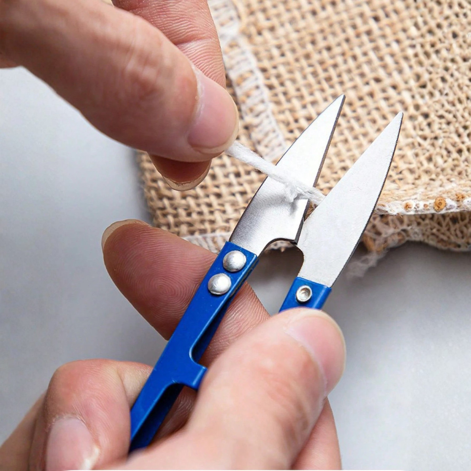 5Pcs Sewing Scissors Small Set Thread Snips U Shape Yarn Snipper for Cutter Tool