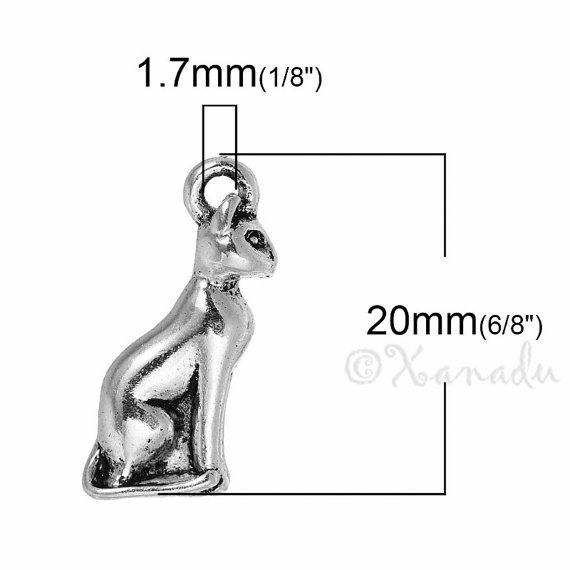 Egyptian Charms Set 25PCs Silver Egypt Pendants Mix CM05202023 – 25 or 100PCs