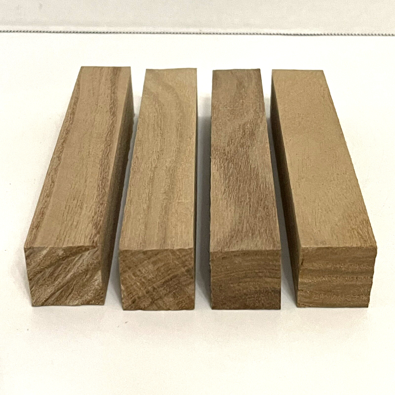 4 Pieces Catalpa Wood Pen Blanks 6.5″ x 1″ x 1″ – Woodworking Turning Lathe