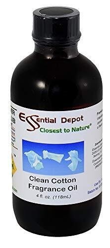 Clean Cotton Fragrance Oil – 4 oz – Supplied in 4 oz. Amber Glass Bottle with Bl