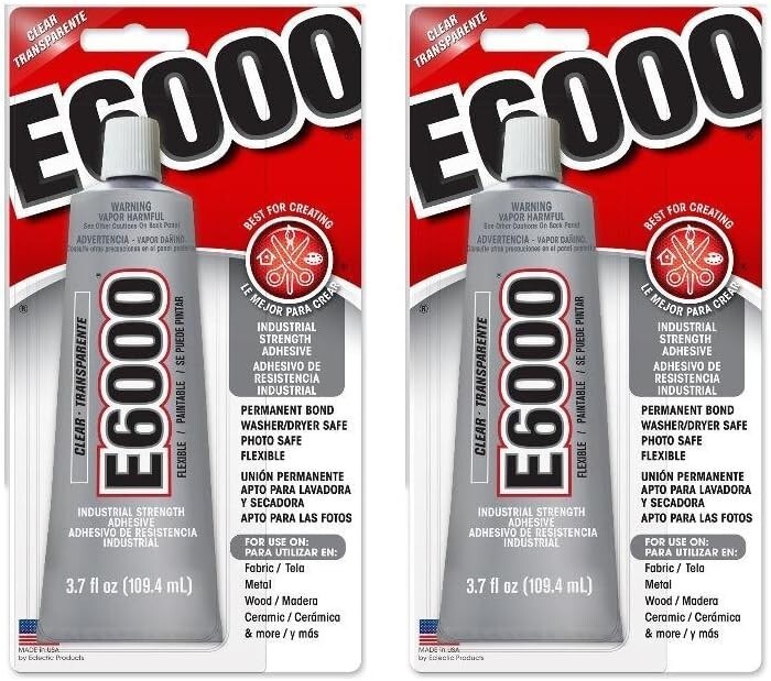 E6000 – Clear Industrial Strength Craft Adhesive 3.7oz – 230010
