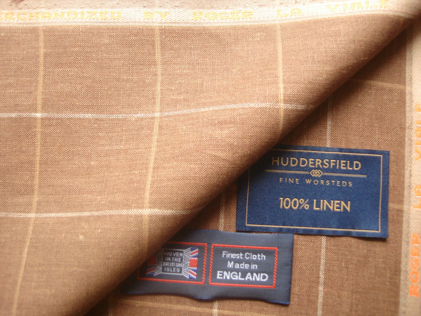 KITON WOOL JACKETING FABRIC “Vintage” MADE IN SCOTLAND FOR kiton – 2.0 m