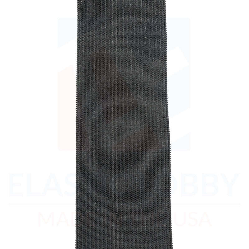 1.75″ (44mm) Black Knitted Elastic – US Made