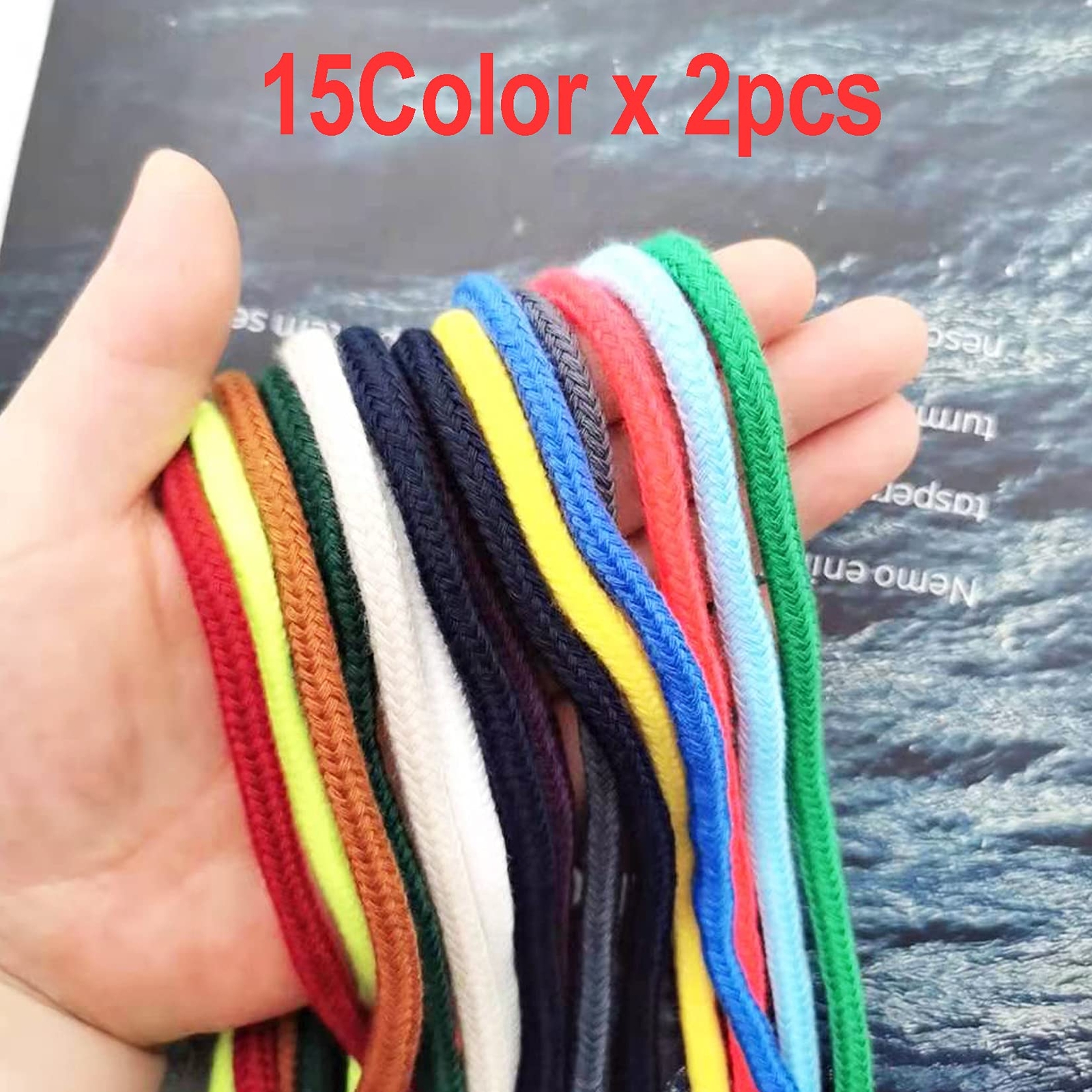 30 Pcs Replacement Drawstring for Pants Shorts Hoodies Jackets Sweatpants
